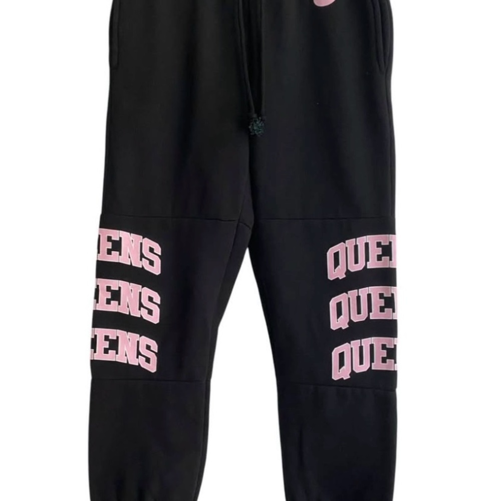 Black and Pink Women's Joggers